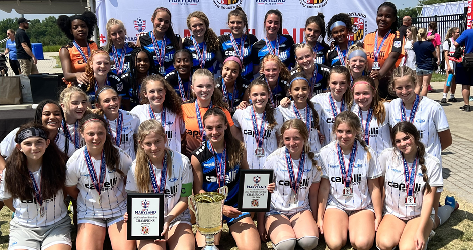 2008 and 2009 Girls Win State Cup Titles